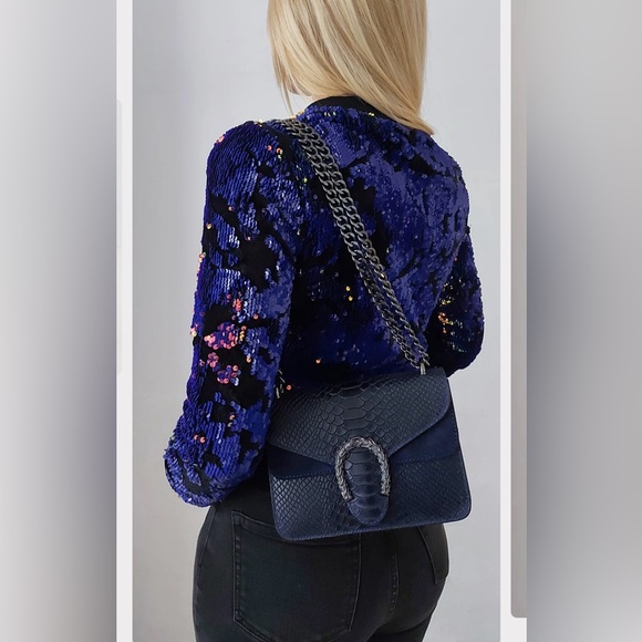 Neiman Marcus luxury Leather with the opulent Neiman Marc Croc-Embossed bag😍 - Picture 2 of 13